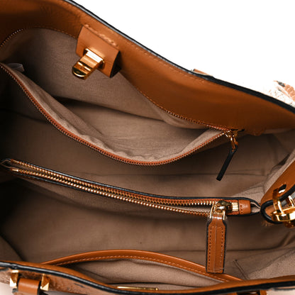 MCM Visetos Large Essential Tote Cognac 4 of 8