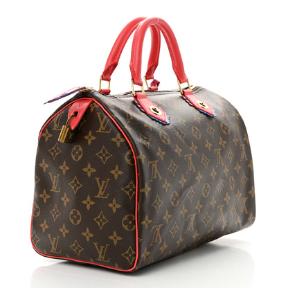 Louis Vuitton Monogram Totem Speedy 30 Flamingo 3 of 10