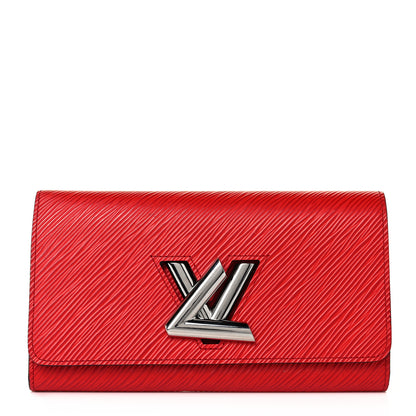 Louis Vuitton Epi Twist Wallet Coquelicot 1 of 9