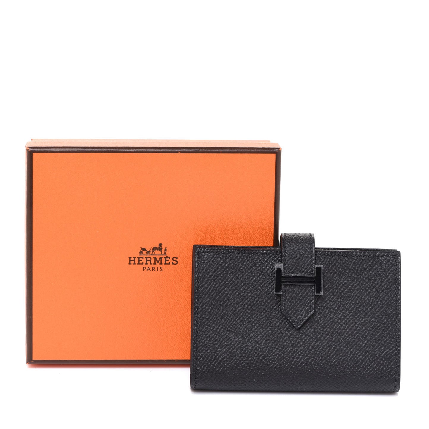 Epsom Monochrome Bearn Card Holder Wallet Black