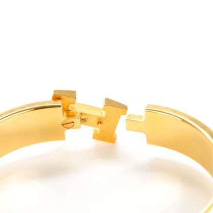 Hermes Enamel Narrow Clic Clac H Bracelet PM White 4 of 5