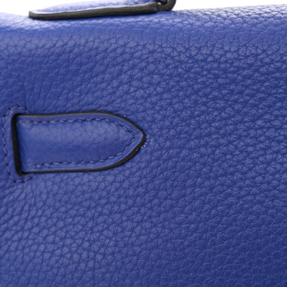Hermes Togo Kelly Retourne 32 Bleu Electrique 12 of 12