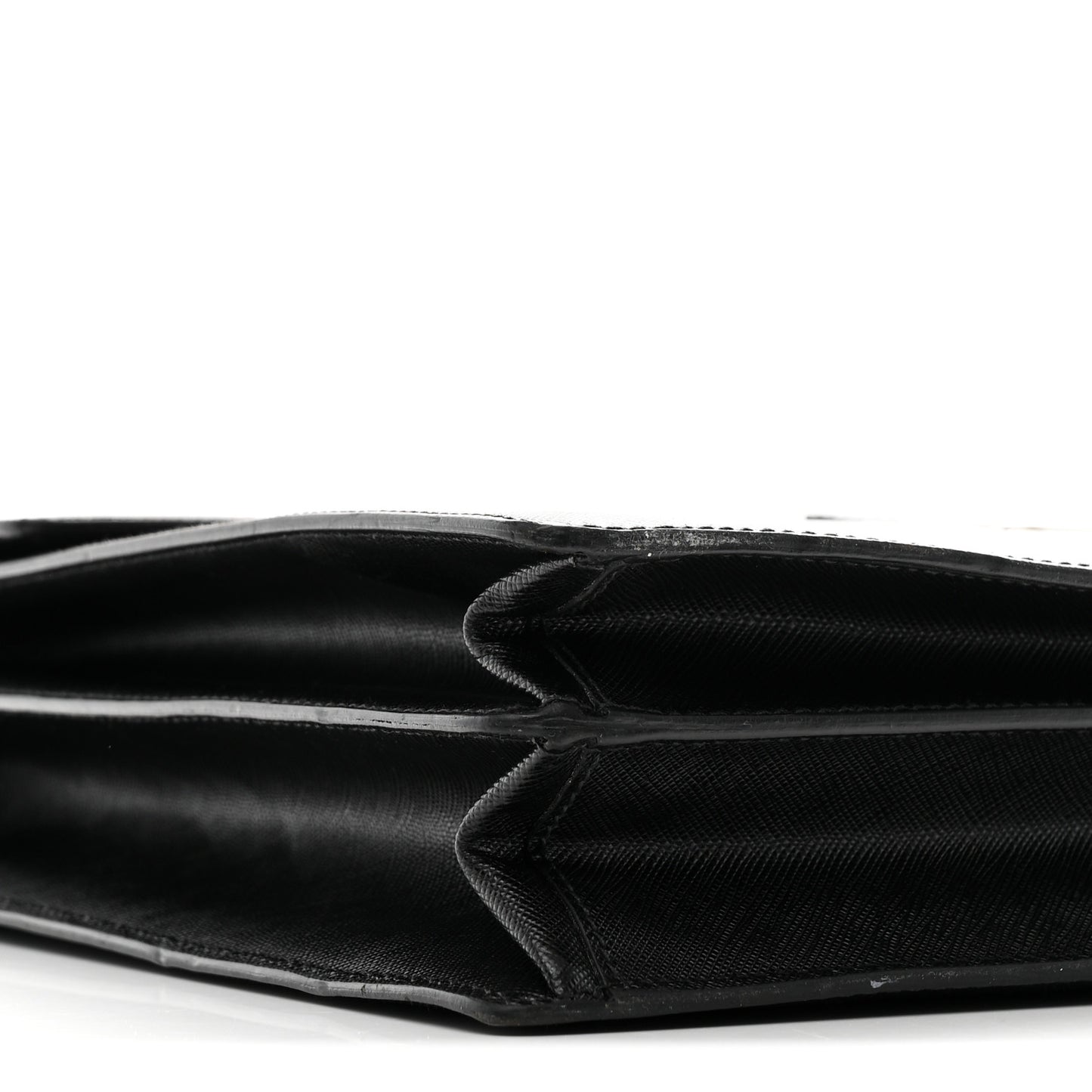 Saffiano Briefcase Black