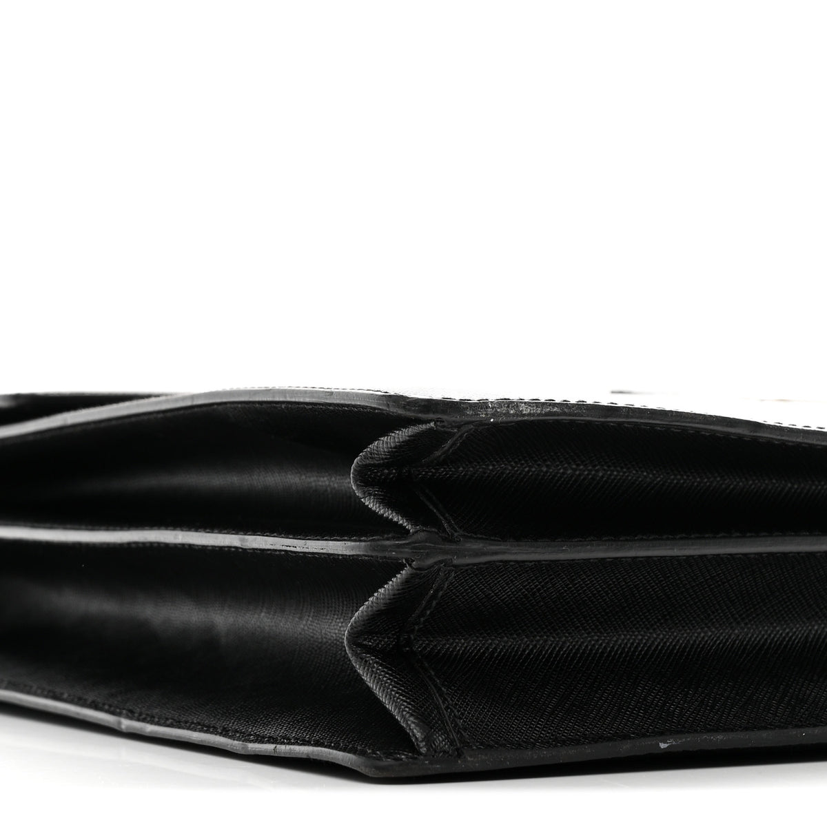 Saffiano Briefcase Black
