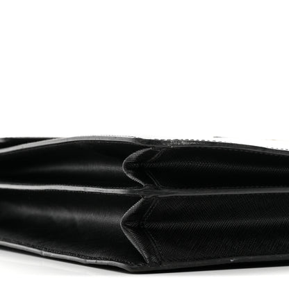 Prada Saffiano Briefcase Black 8 of 11