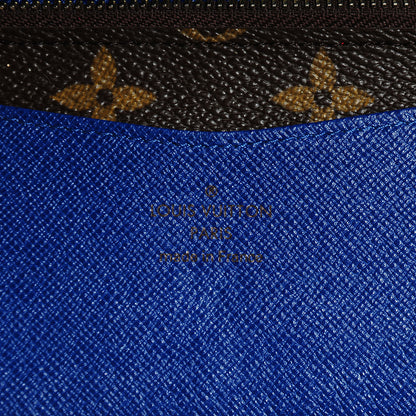 Louis Vuitton Monogram Josephine Wallet Blue 5 of 7