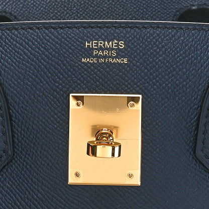 Hermes Epsom Birkin 30 Bleu Indigo 6 of 10