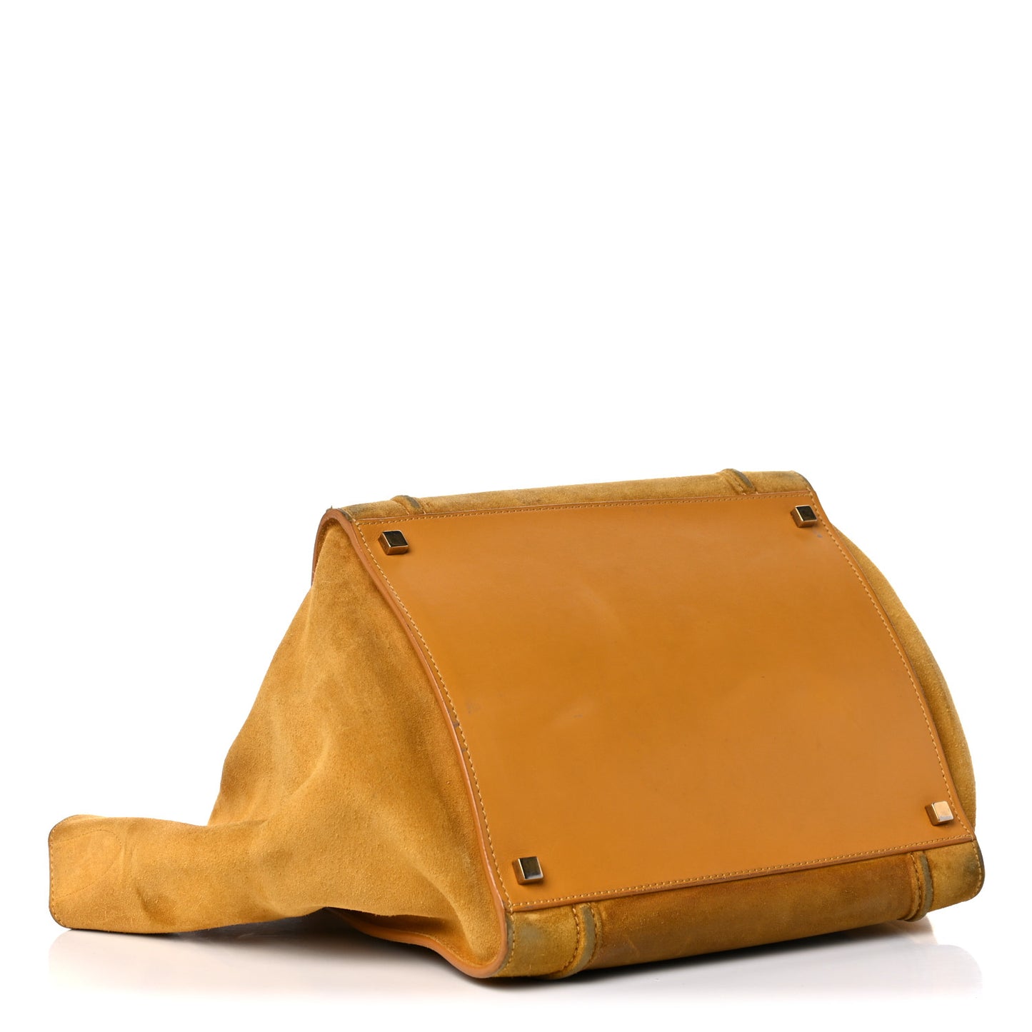 Suede Medium Phantom Luggage Amber
