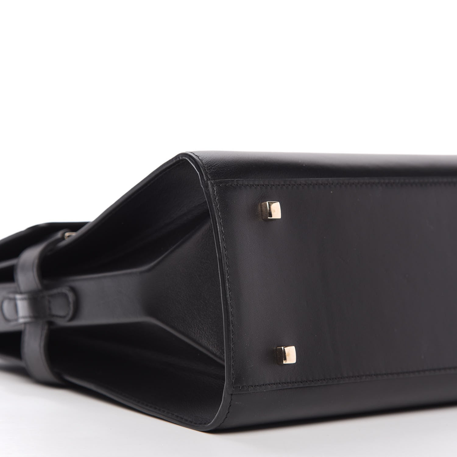 Delvaux Smooth Calfskin GM Tempete Satchel Black 6 of 9