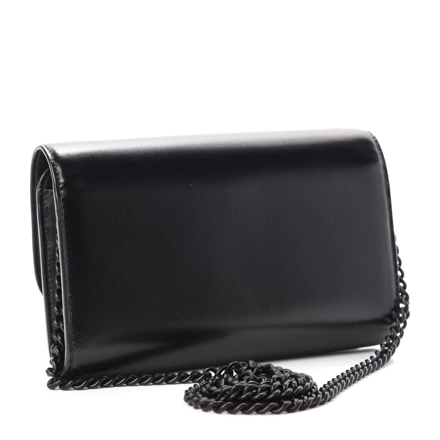 Balenciaga Smooth Calfskin B Continental Chain Bag Black 3 of 10