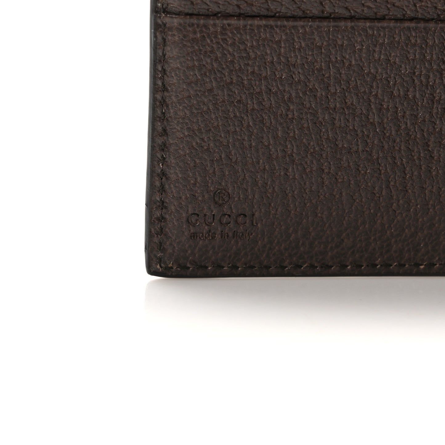 GG Supreme Monogram Web Ophidia French Flap Wallet Beige New Acero