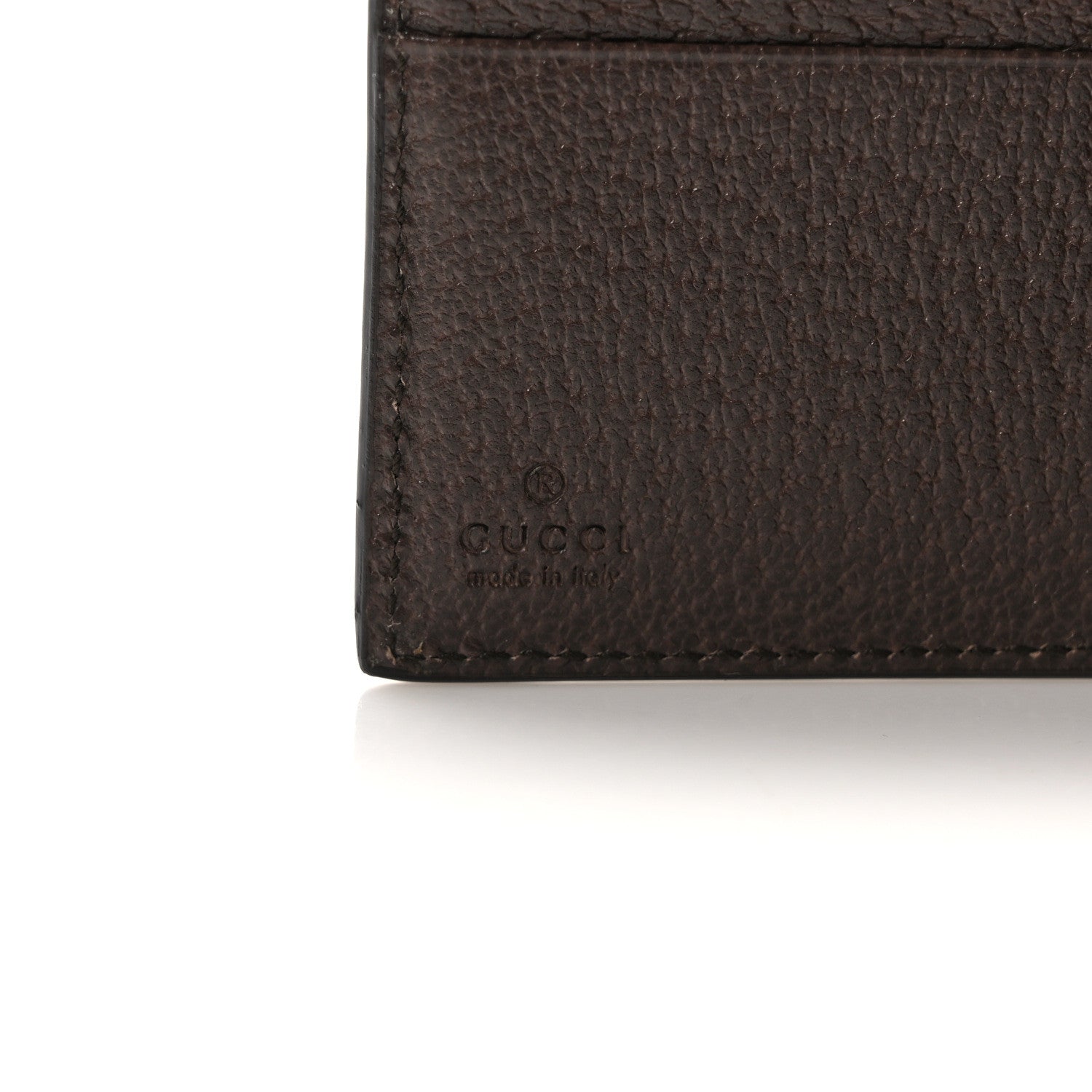 Gucci GG Supreme Monogram Web Ophidia French Flap Wallet Beige New Acero 6 of 6