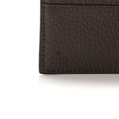 Gucci GG Supreme Monogram Web Ophidia French Flap Wallet Beige New Acero 6 of 6