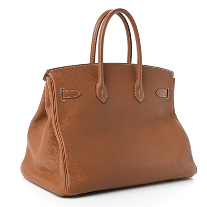 Hermes Togo Birkin 35 Gold 3 of 10