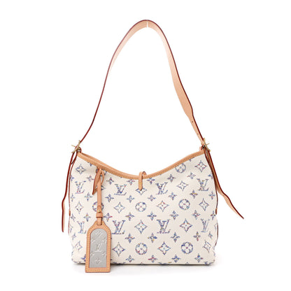 Louis Vuitton Monogram Jacquard CarryAll PM Multicolor Beige 1 of 16