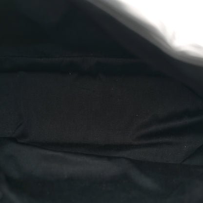 Saint Laurent Lambskin Quilted Medium Loulou Puffer Monogram Chain Satchel Black 5 of 12