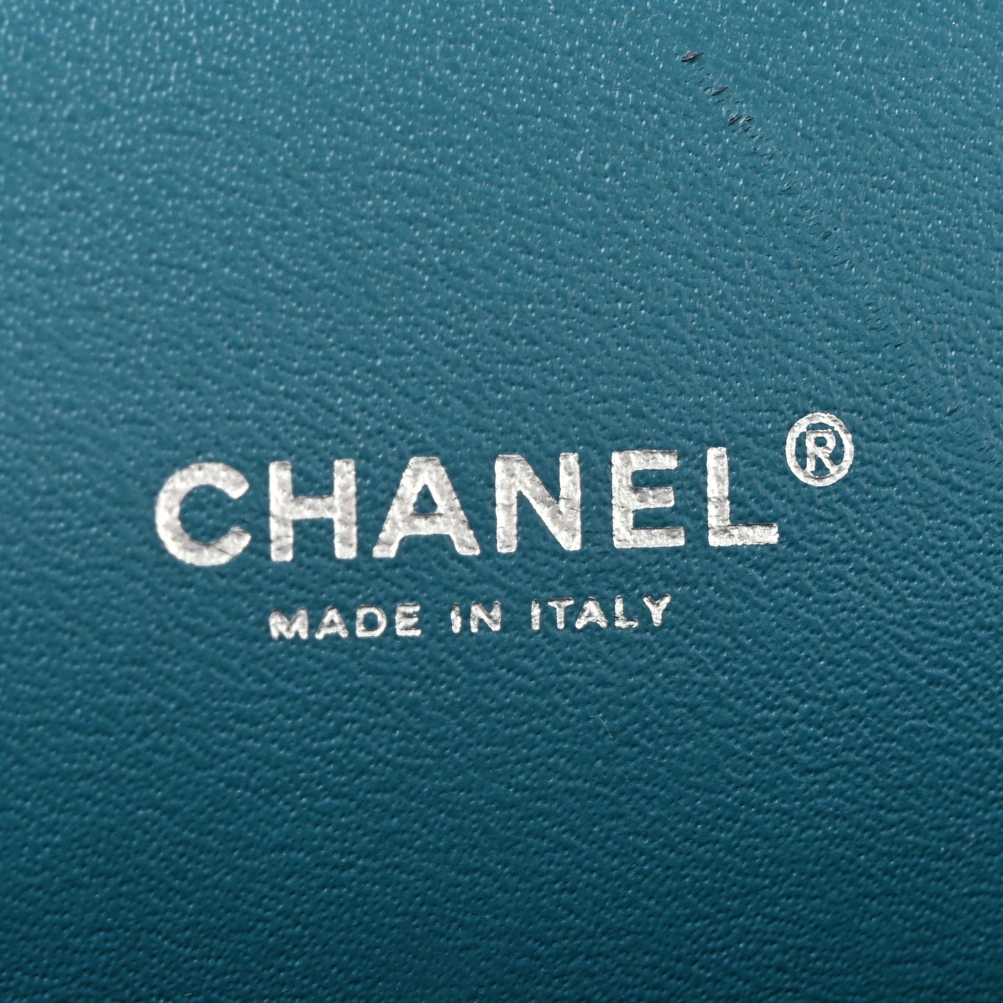 Lambskin Quilted Maxi Double Flap Turquoise