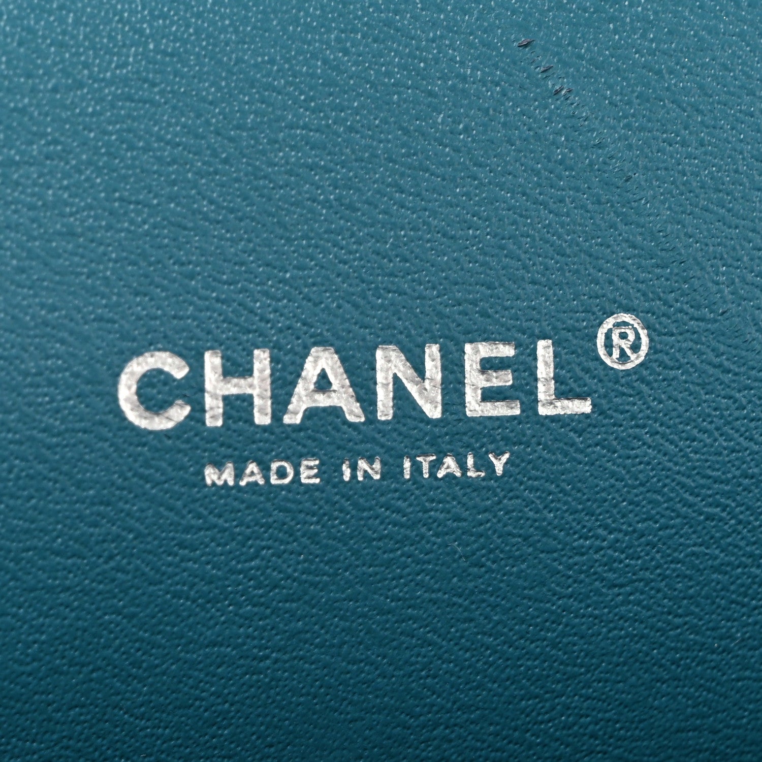 Chanel Lambskin Quilted Maxi Double Flap Turquoise 6 of 13