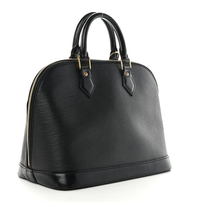 Louis Vuitton Epi Alma PM Black 3 of 13