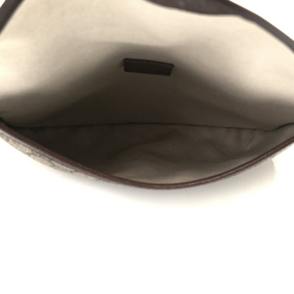 Gucci GG Supreme Monogram Web Medium Neo Vintage Flap Messenger Bag Beige New Acero 5 of 11