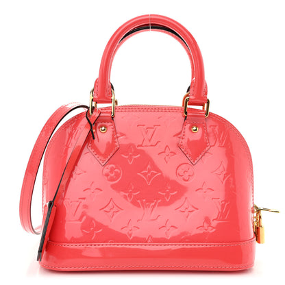 Louis Vuitton Vernis Alma BB Rose Litchi 1 of 11