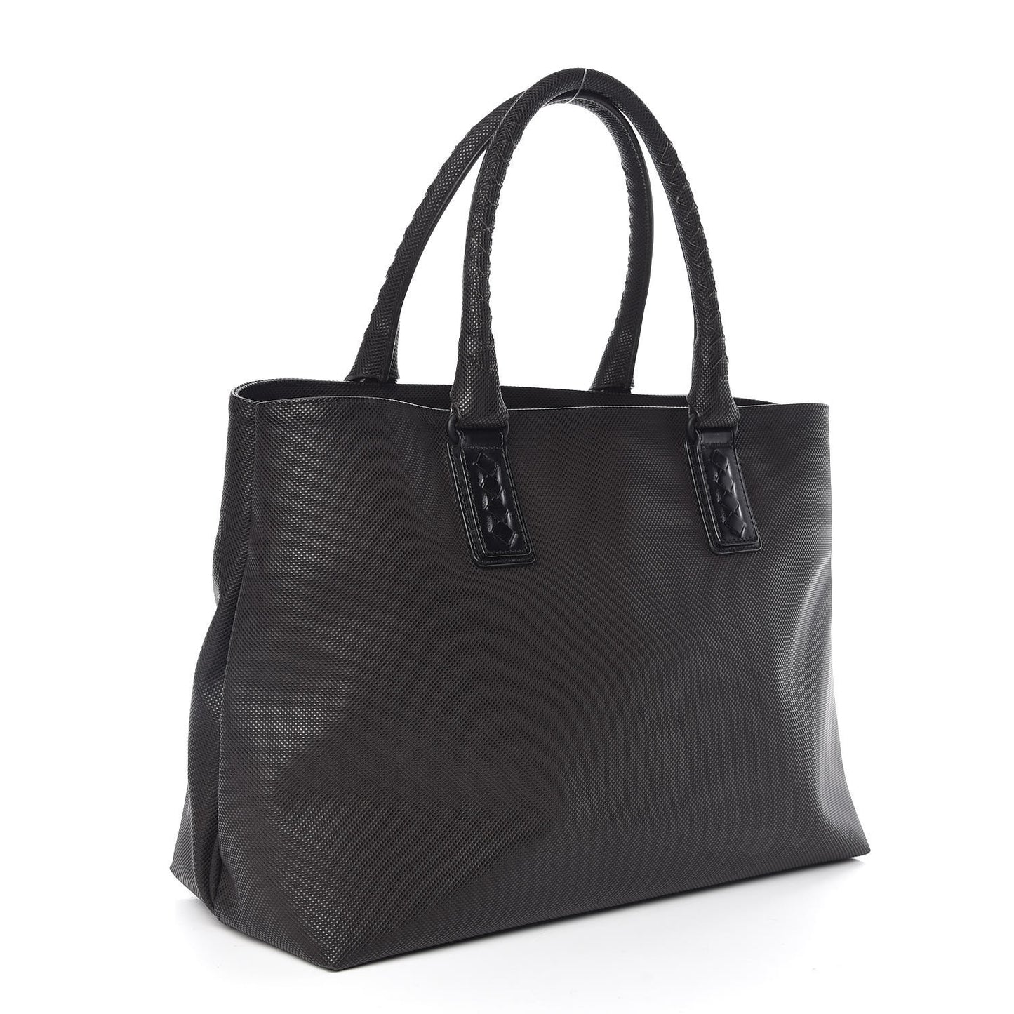 Rubberized Canvas Marcopolo Tote Ebano