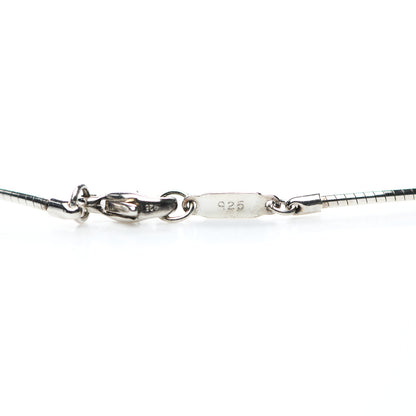 Tiffany Sterling Silver Heart Wire Pendant Necklace 6 of 6