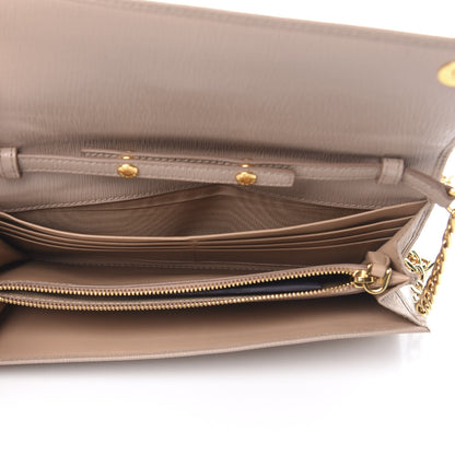 Prada Vitello Move Chain Wallet Cammeo 5 of 12