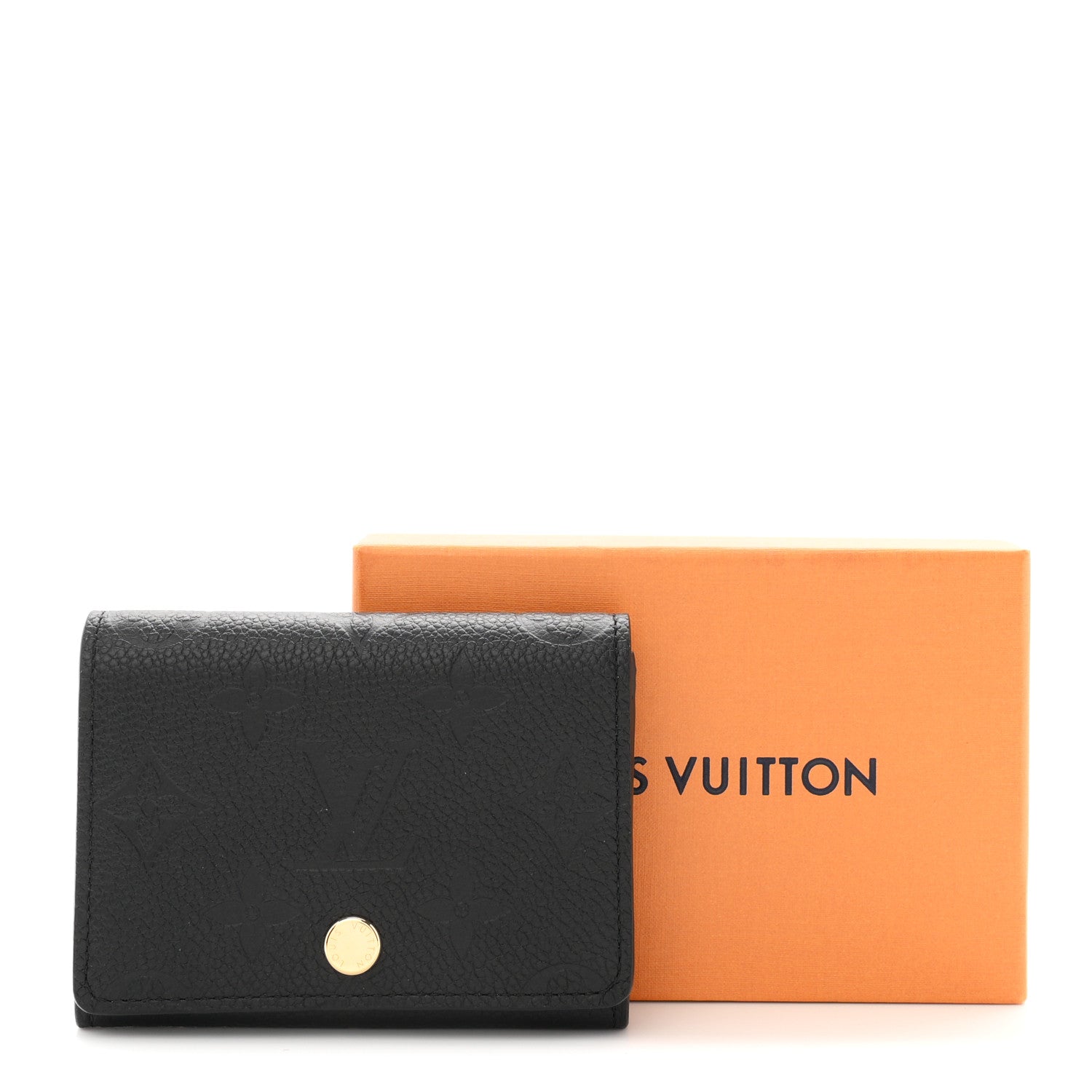 Louis Vuitton Empreinte Business Card Holder Black 7 of 7