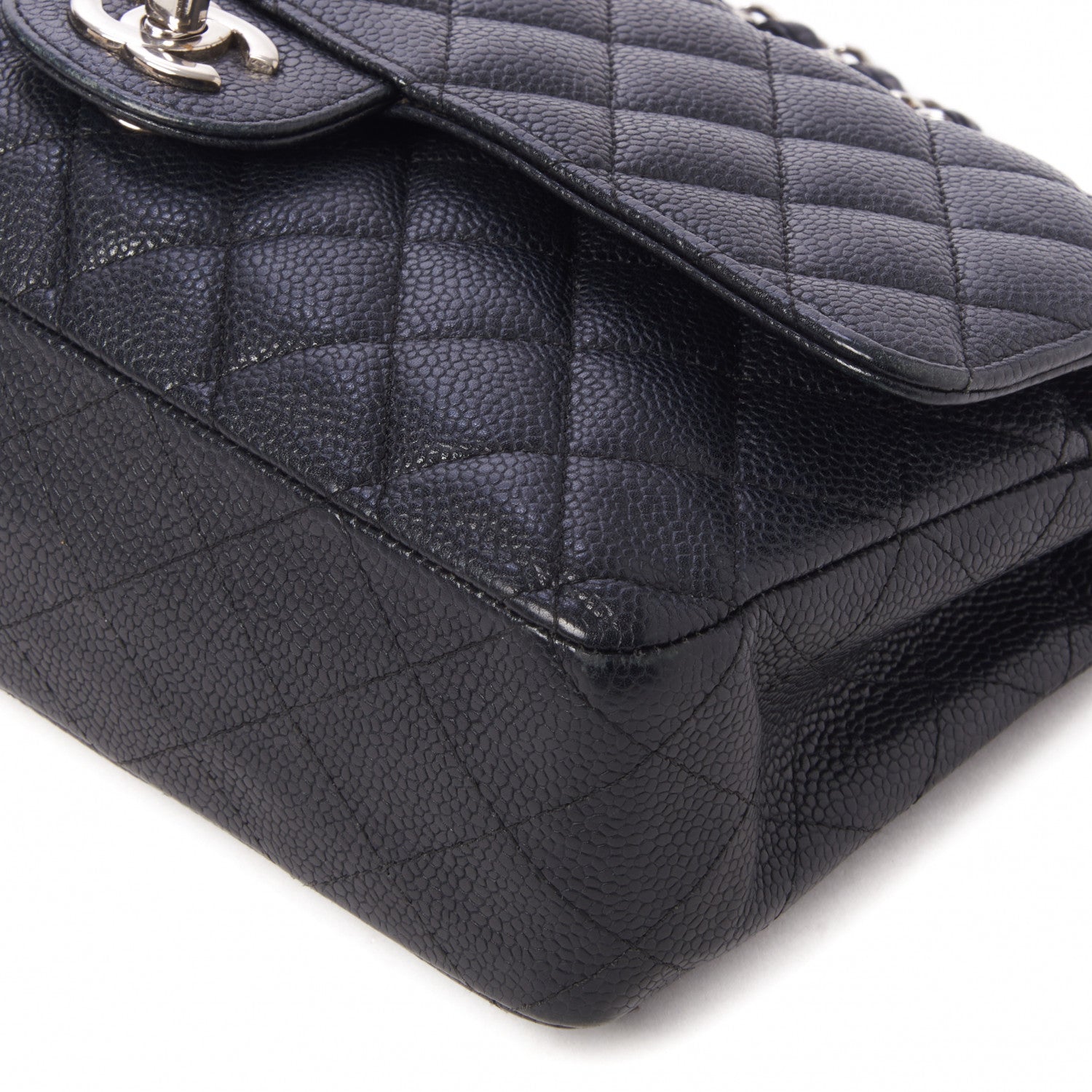 Chanel Caviar Quilted Medium Double Flap Black 5 of 9