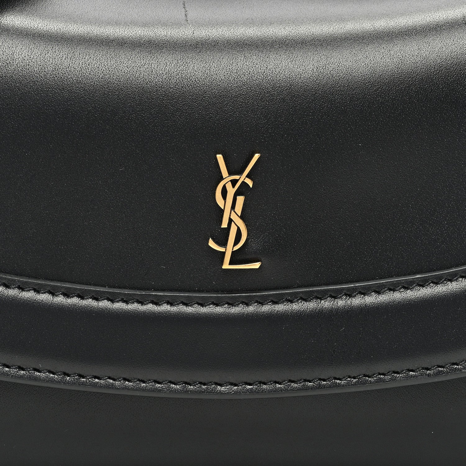 Saint Laurent Smooth Calfskin Small Charlie Shoulder Bag Black 7 of 9