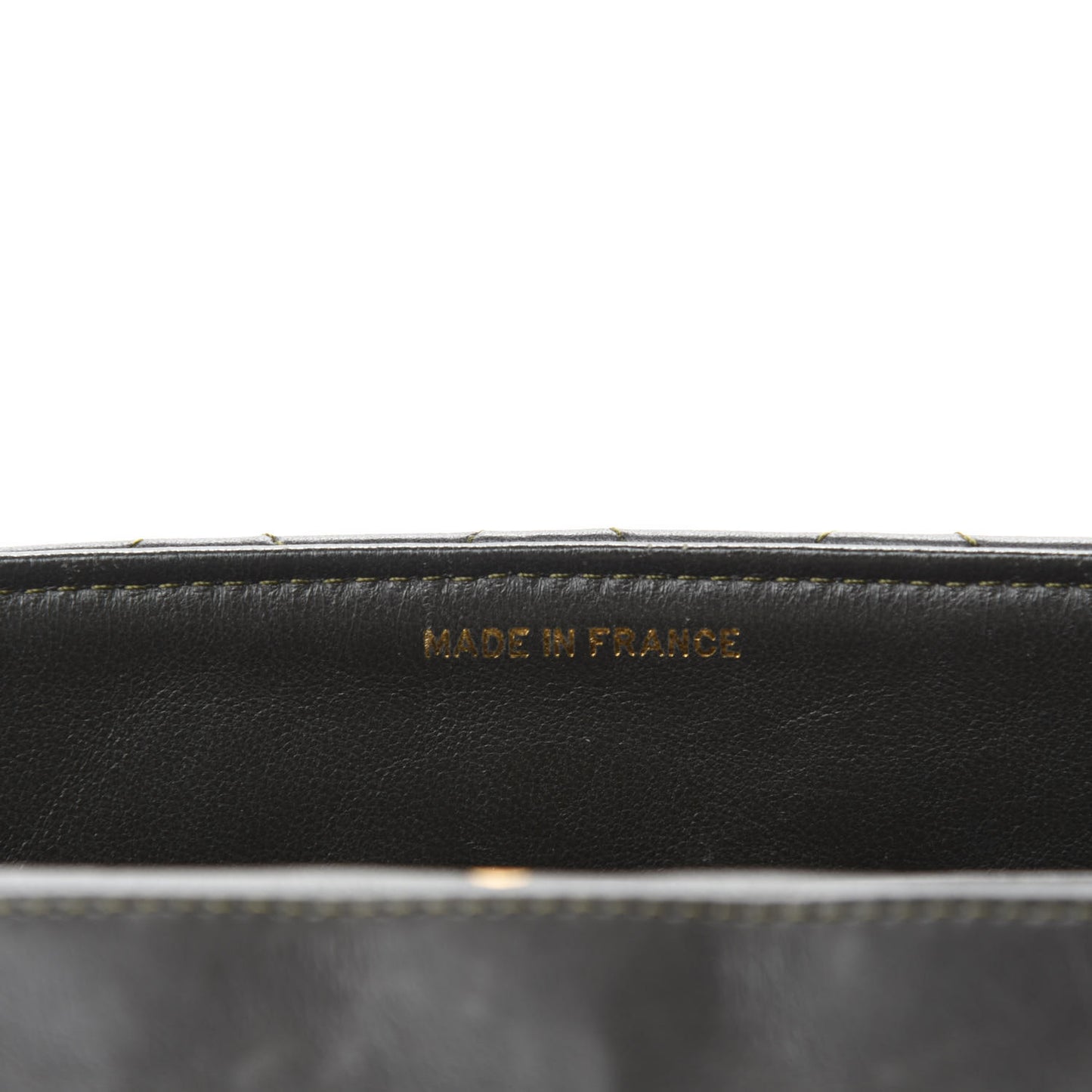 Lambskin Quilted Small Single Flap Green