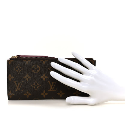 Louis Vuitton Monogram Adele Wallet Fuchsia 2 of 9