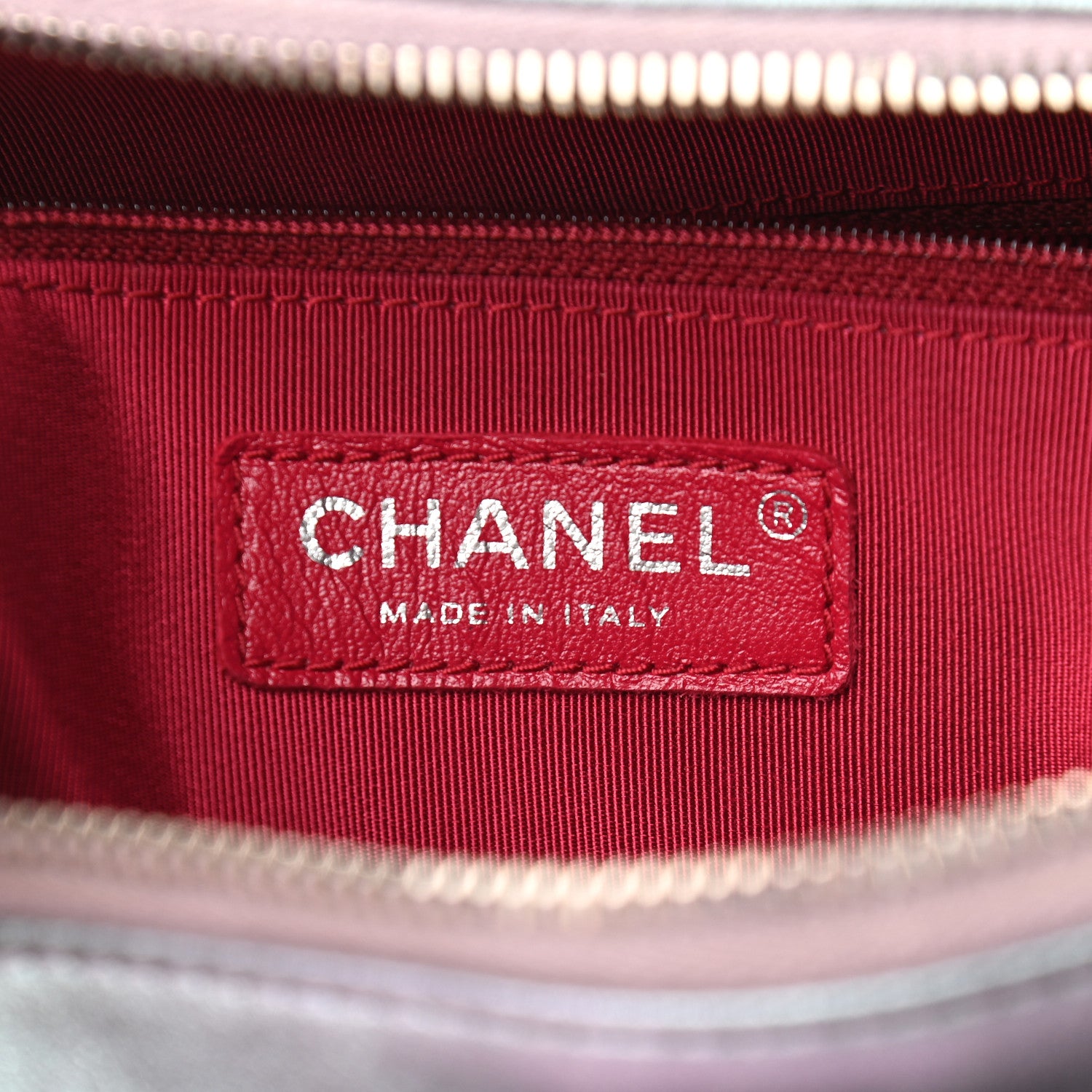 Chanel Iridescent Lambskin Calfskin Quilted Medium Gabrielle Hobo Light Purple 6 of 9