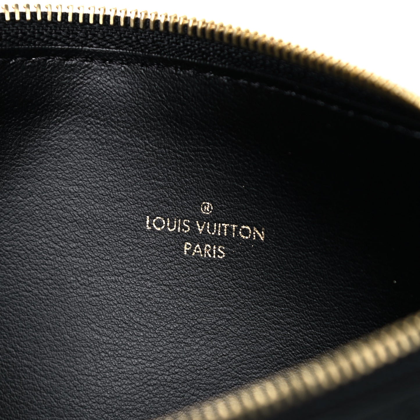 Empreinte Monogram Giant Crafty Pochette Felicie Zippered Insert Black