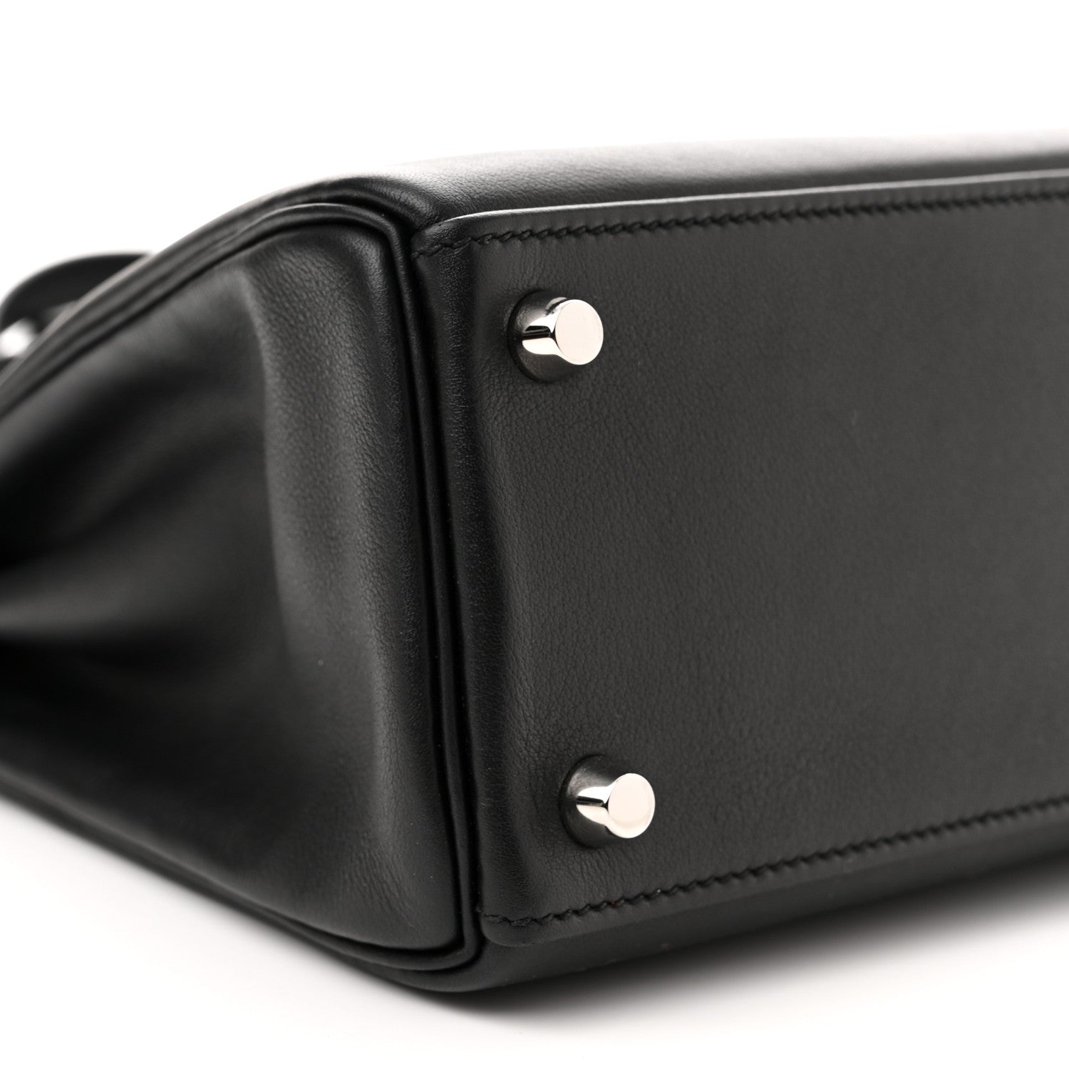 Hermes Swift Kelly Retourne 25 Black 9 of 11