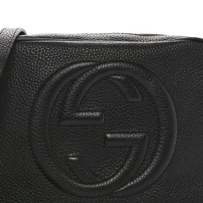 Gucci Pebbled Calfskin Small Soho Disco Bag Black 8 of 10