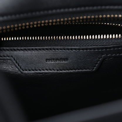Celine Smooth Calfskin Micro Luggage Black 6 of 9