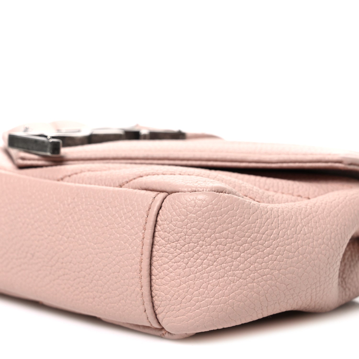 Saint Laurent Sheepskin Matelasse Monogram Classic Baby Chain Bag Pale Pink 10 of 10