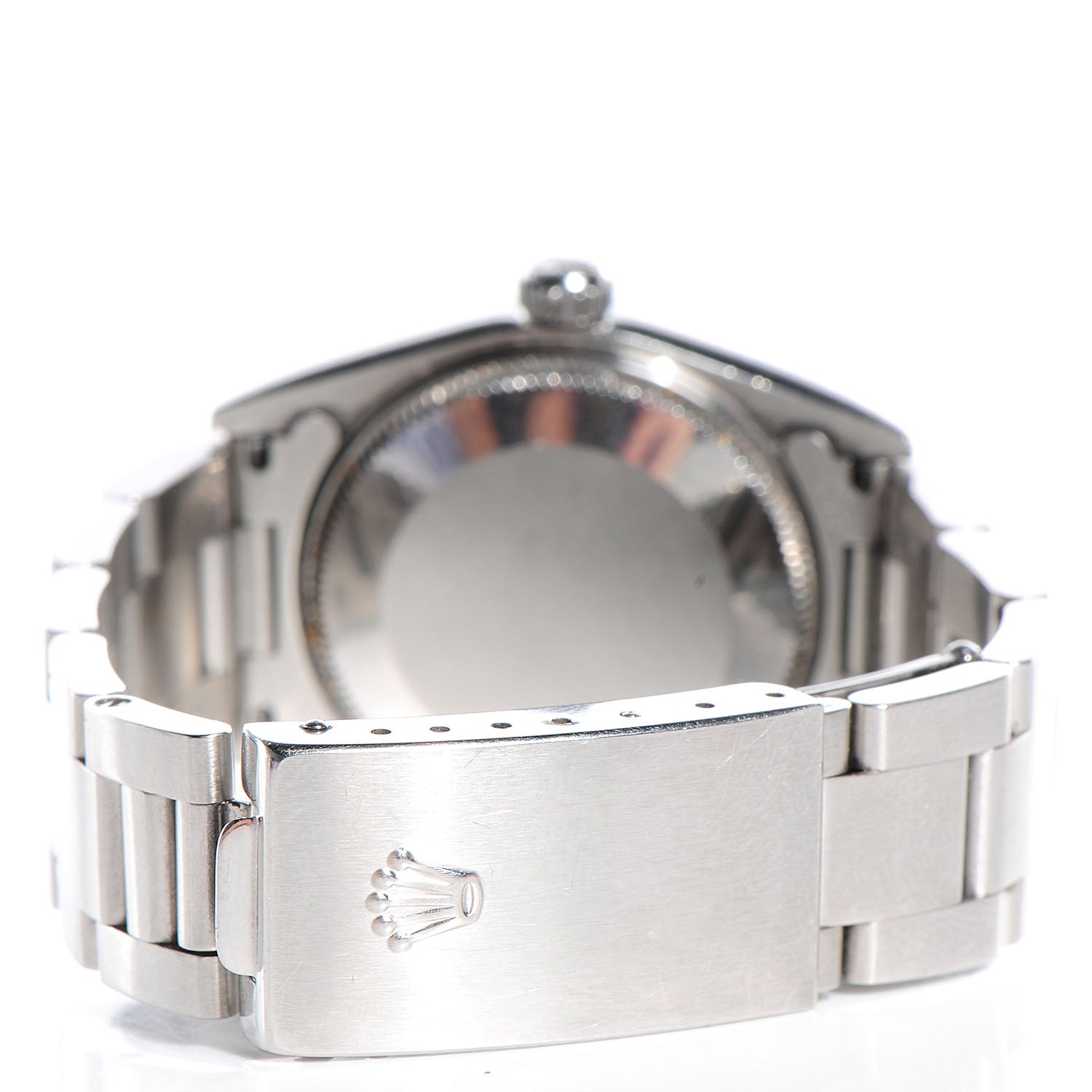 Rolex Stainless Steel 24mm Oyster Perpetual Watch Pink 67180 5 of 9