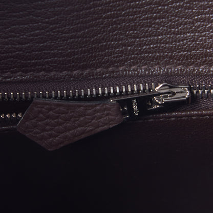 Hermes Togo Birkin 25 Chocolate 18 of 32