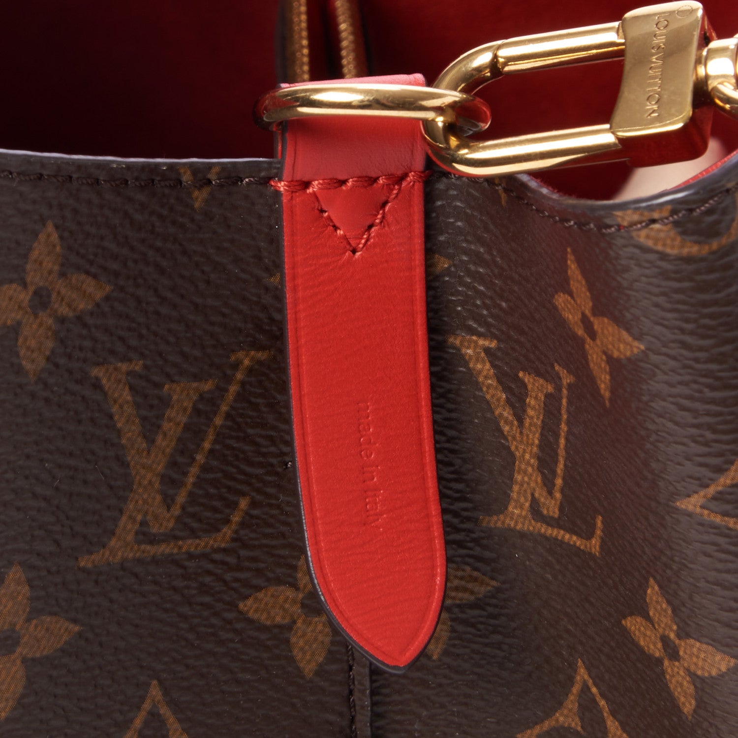 Louis Vuitton Monogram Neonoe MM Coquelicot 9 of 9