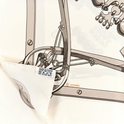 Hermes Silk Mors et Gourmettes Remix Scarf 90 3 of 3