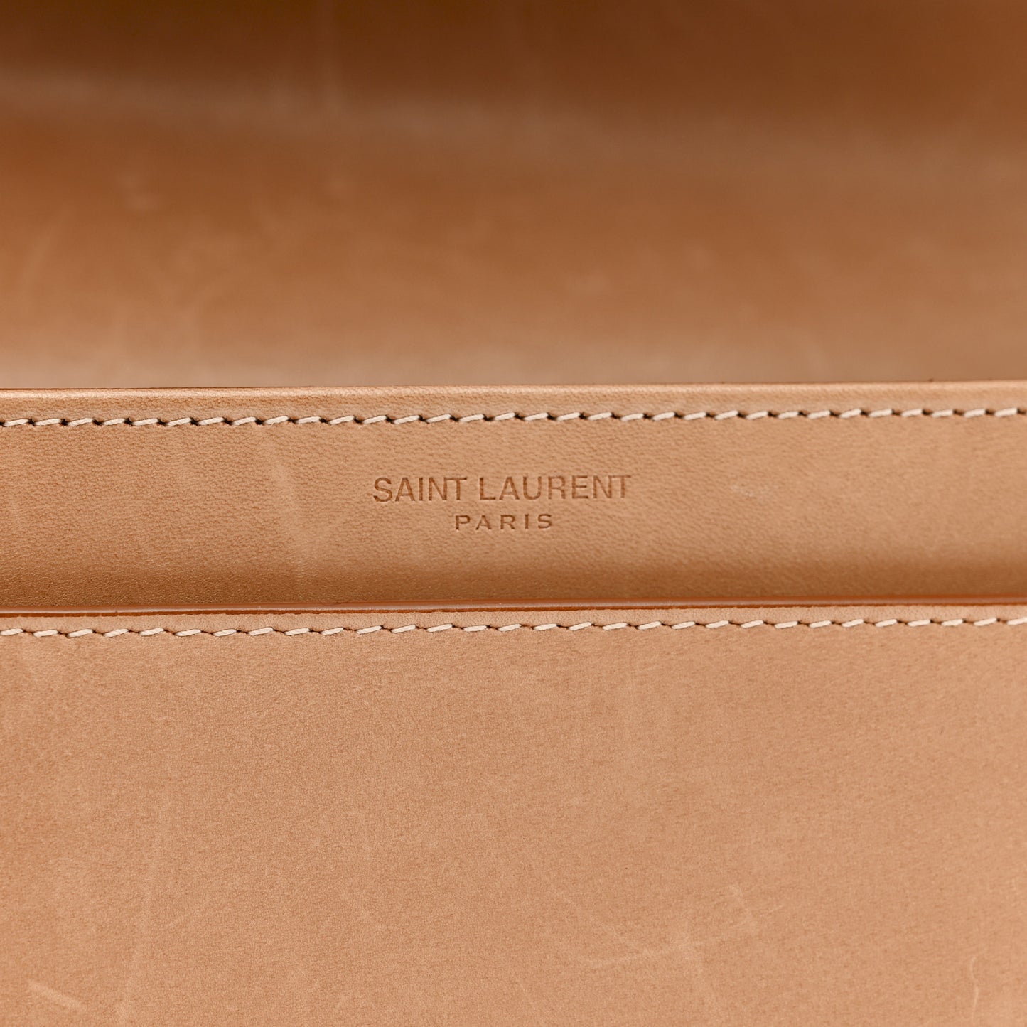 Box Calfskin Monogram Medium Solferino Satchel Natural Tan