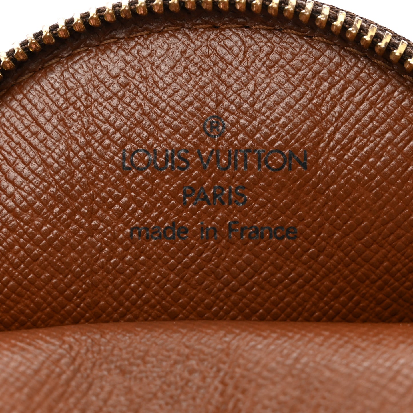 Monogram Round Coin Purse