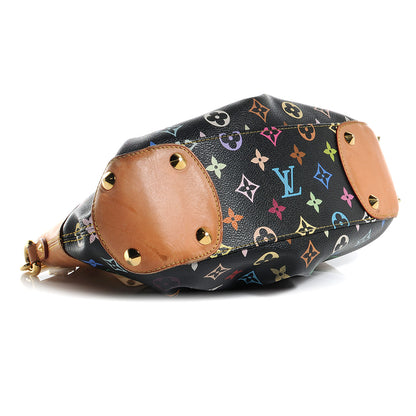 Louis Vuitton Monogram Multicolor Judy PM Black 4 of 8