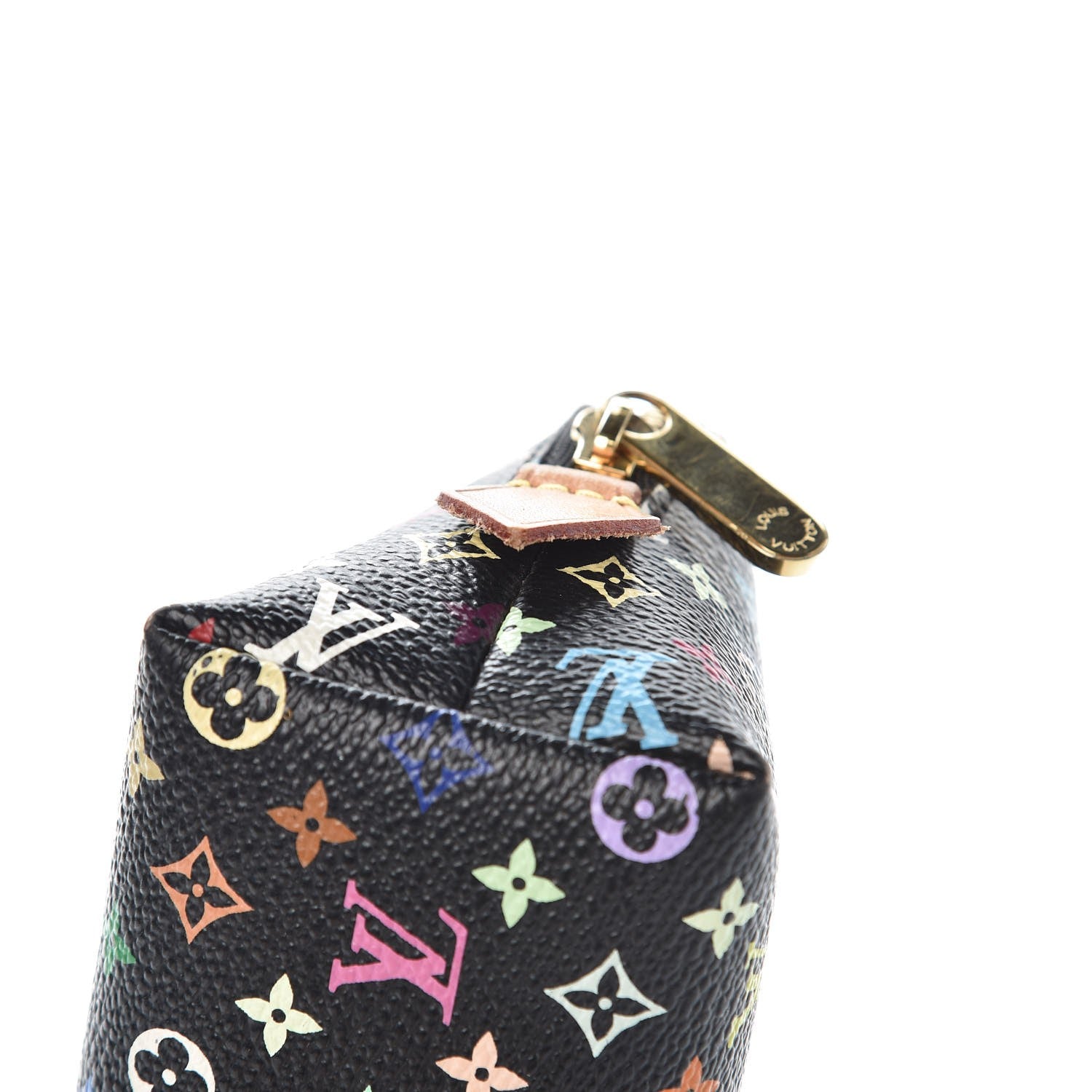 Louis Vuitton Monogram Multicolor Cosmetic Pouch Black Grenade 8 of 9