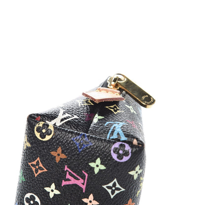 Louis Vuitton Monogram Multicolor Cosmetic Pouch Black Grenade 8 of 9