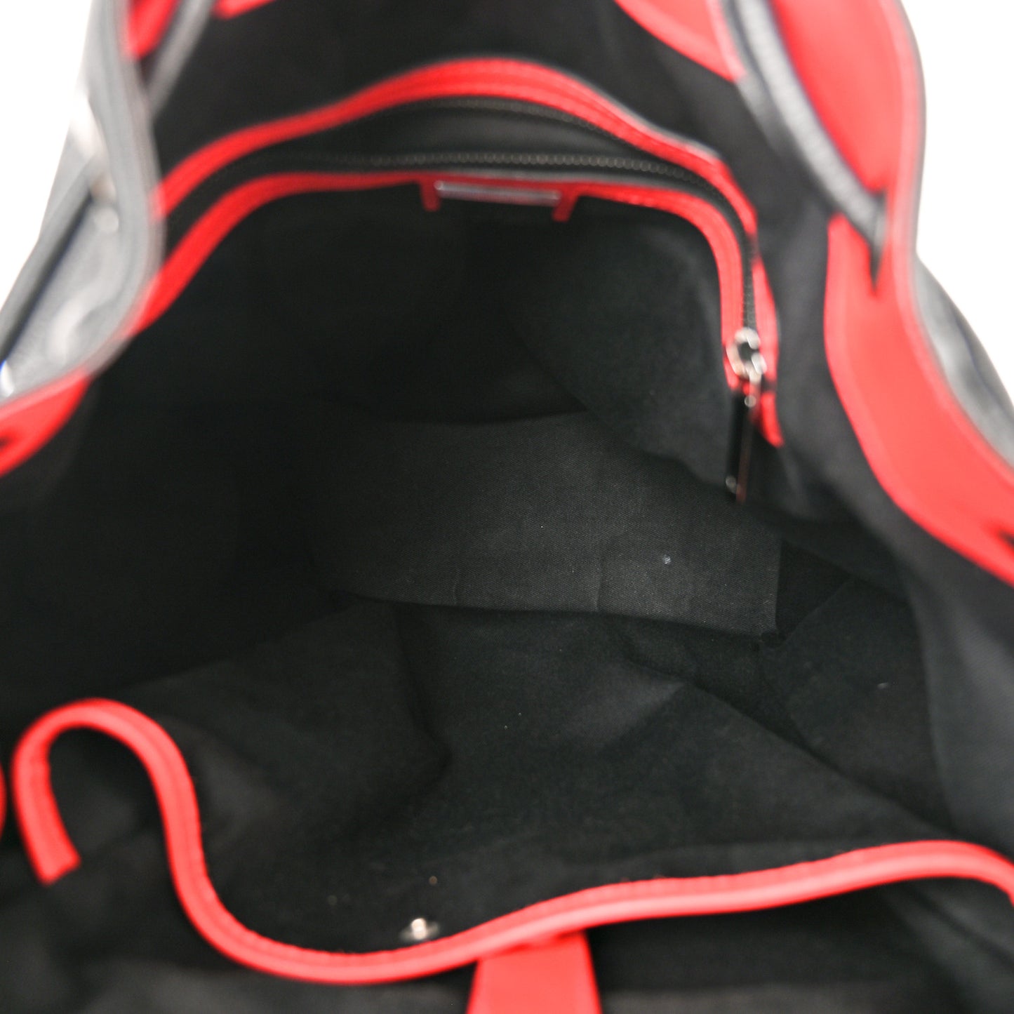 Calfskin Spiked Explorafunk Backpack Black