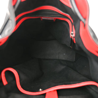 Christian Louboutin Calfskin Spiked Explorafunk Backpack Black 5 of 13